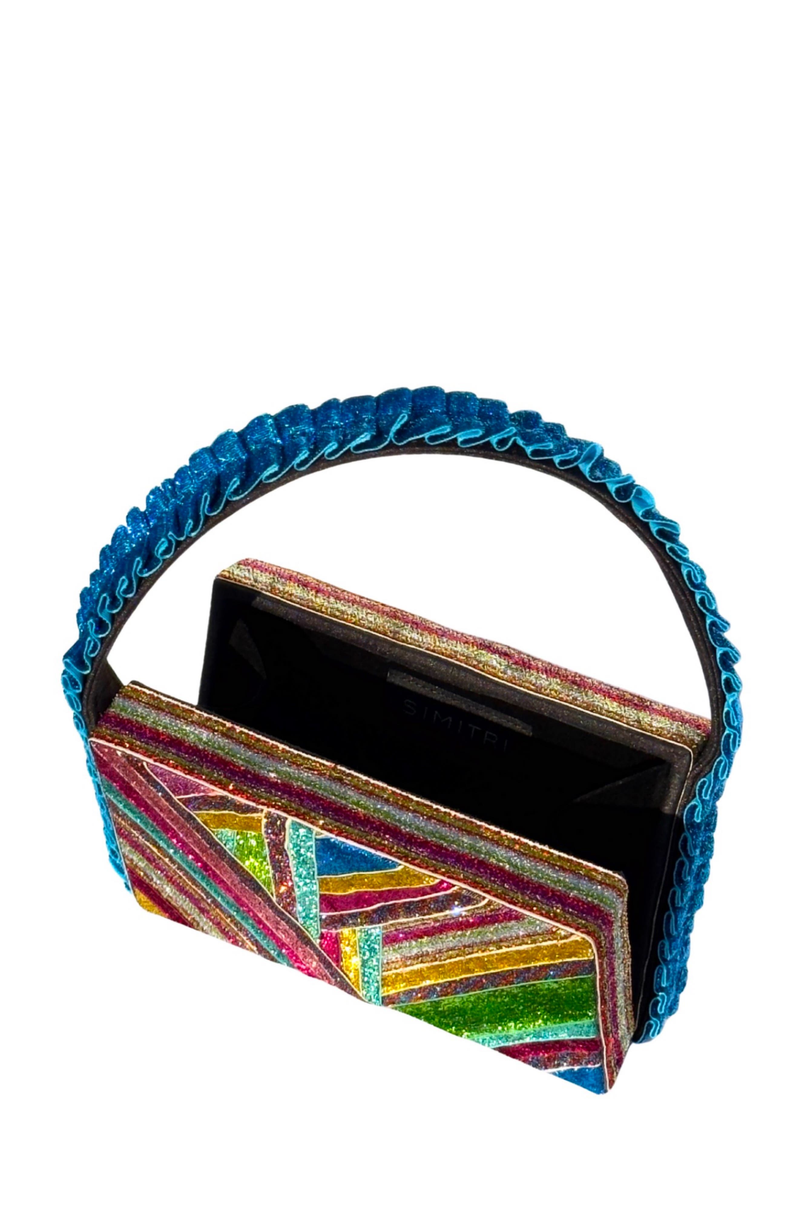 Simitri Prism Box Clutch, Alternate, color, Prism Box