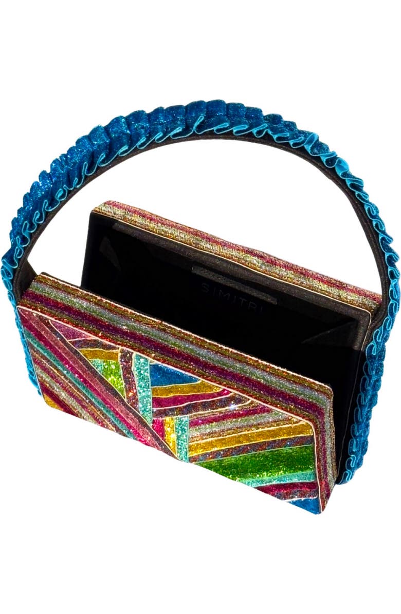 Simitri Prism Box Clutch, Alternate, color, Prism Box