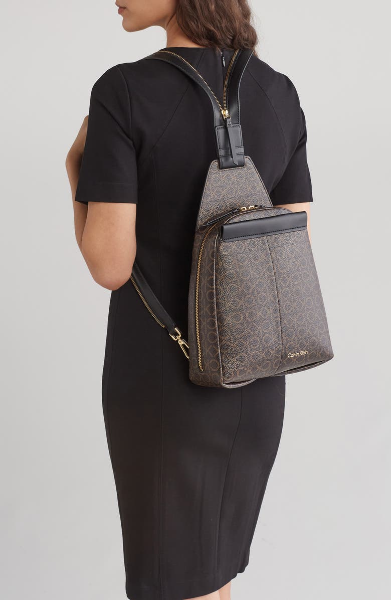 Calvin Klein Millie Convertible Sling Crossbody Bag, Alternate, color,