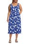  Vibrant Lapis Tropic Floral