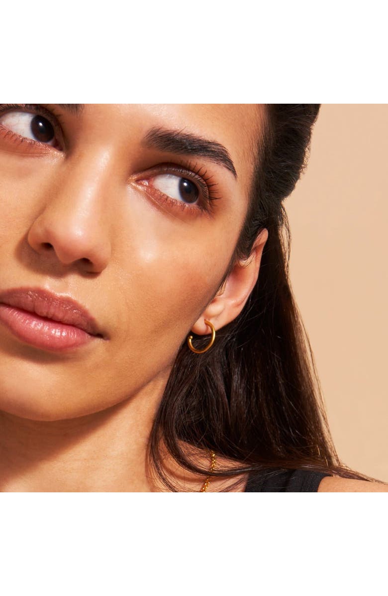 7879 Mini Hoop Earrings, Alternate, color, Gold