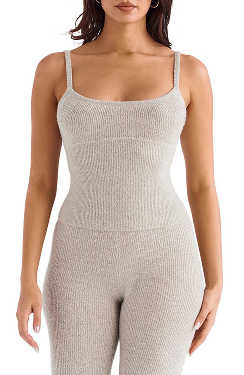 HOUSE OF CB Rumi Knit Tank, Main, color, Opal