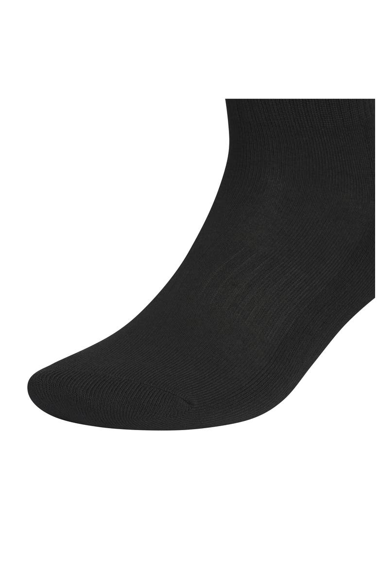 Gender Inclusive Assorted 6-Pack Original Trefoil Crew Socks, Alternate, color, BLACK/ WHITE