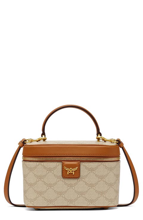 Lauretos Coated Canvas Crossbody Bag