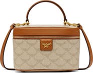 MCM Lauretos Coated Canvas Crossbody Bag