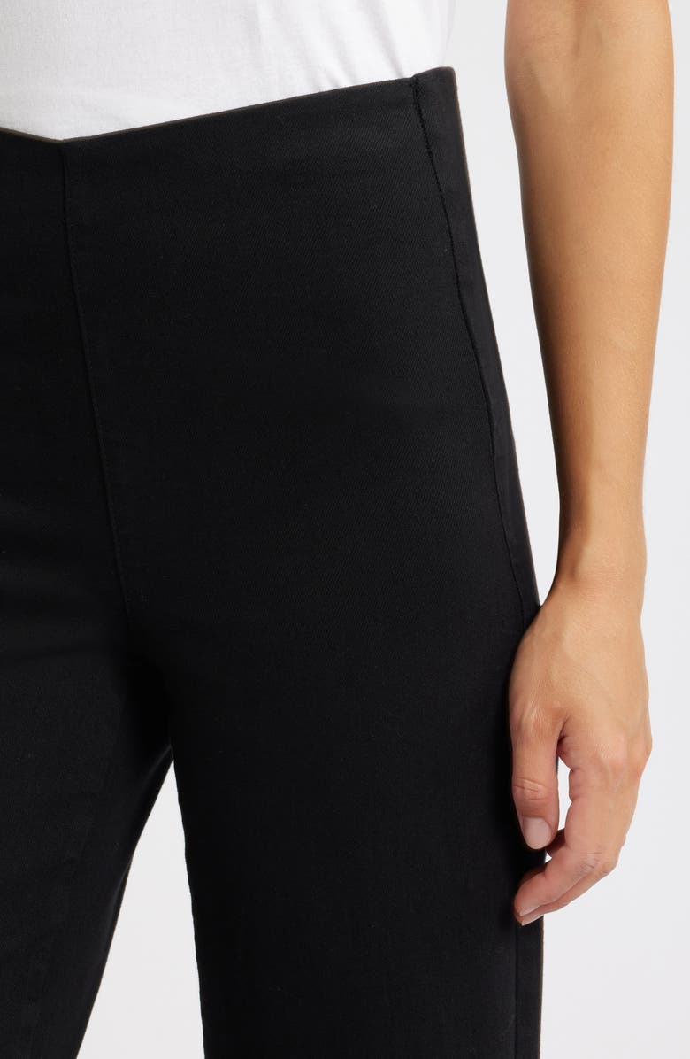 Frank & Eileen Westport Ankle Wide Leg Pants, Alternate, color, Black