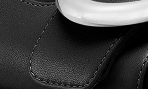 Stuart Weitzman Benni Leather Dual-strap Sport Slide Sandals In Black