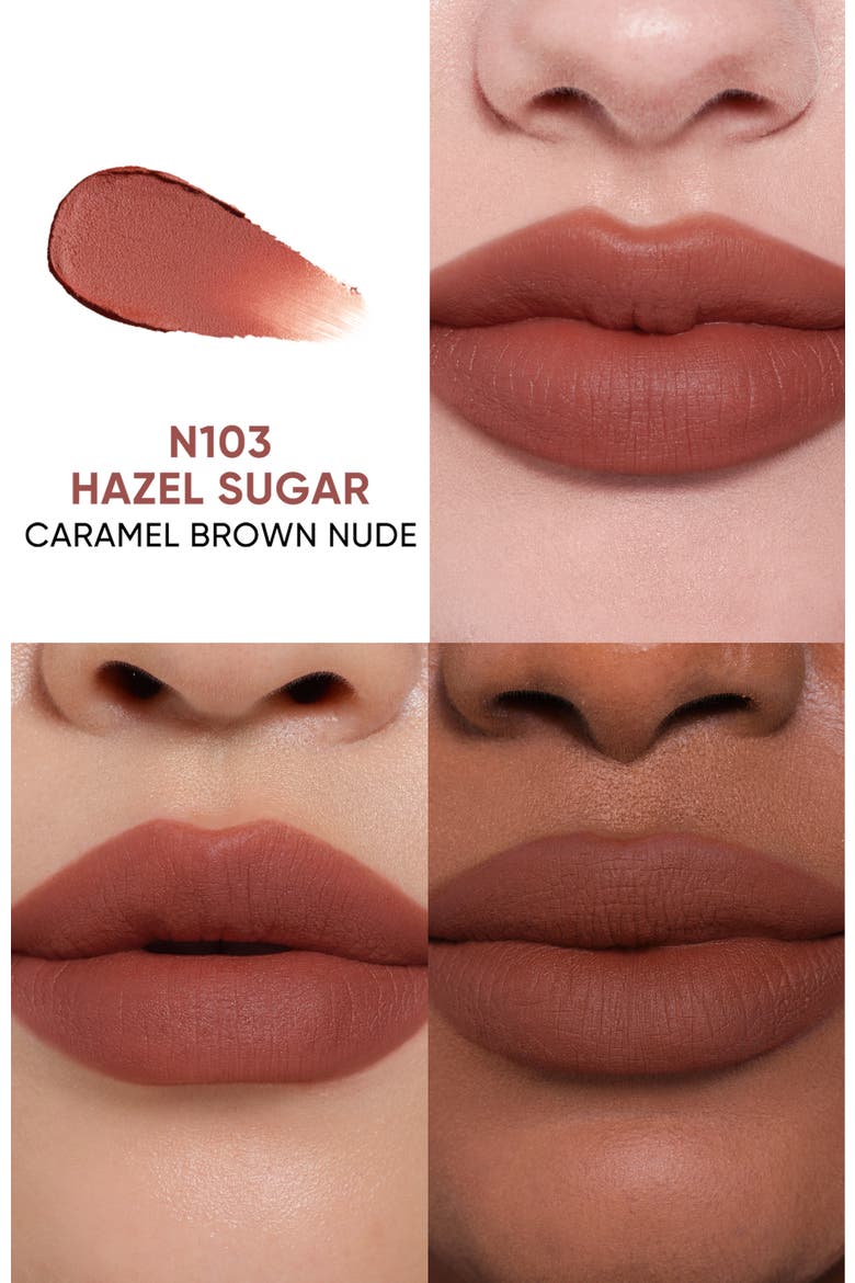 Cushion Matte Lock Lip Cream, Alternate, color, #N103 Hazel Sugar