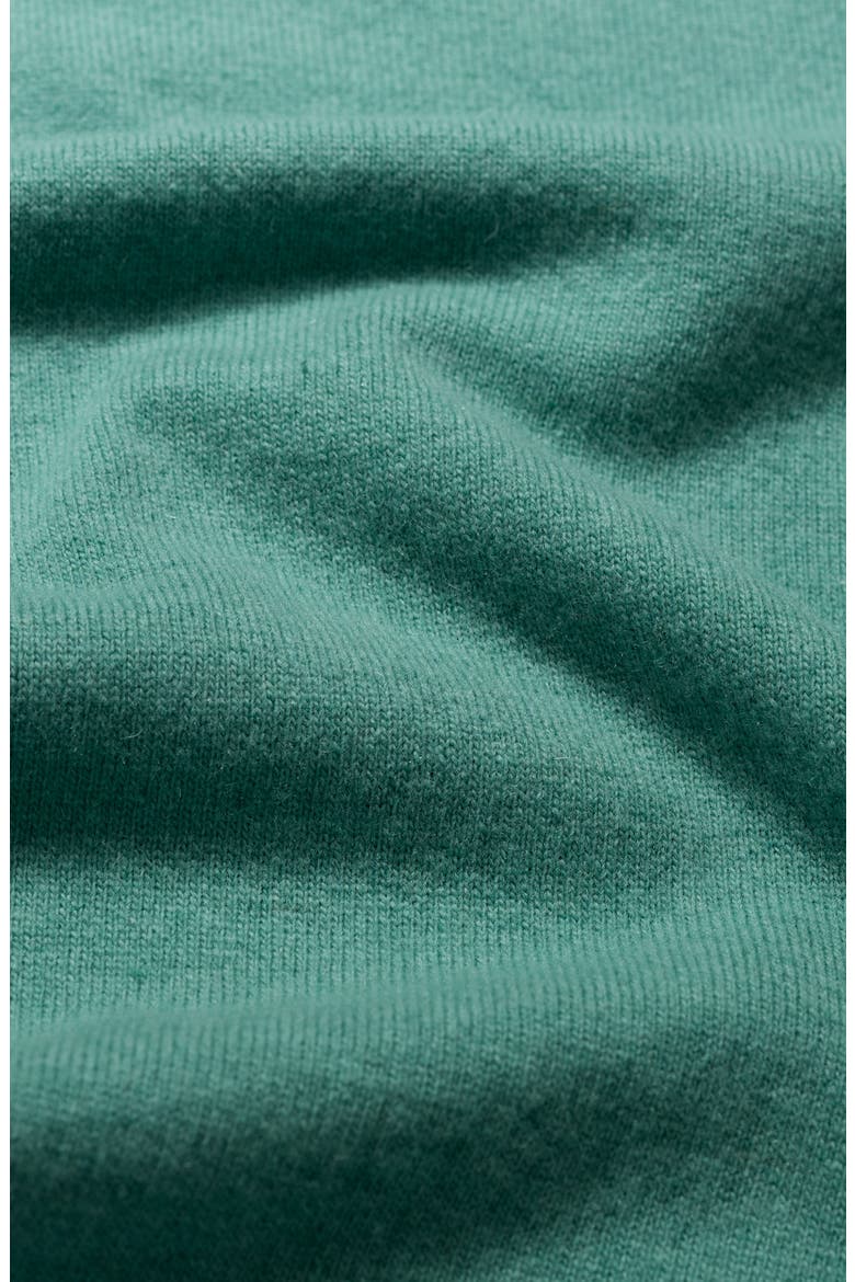 Greeb Rocks Merino Wool Blend Crewneck Sweater, Alternate, color, KNIT MELANGE SAGE LEAF