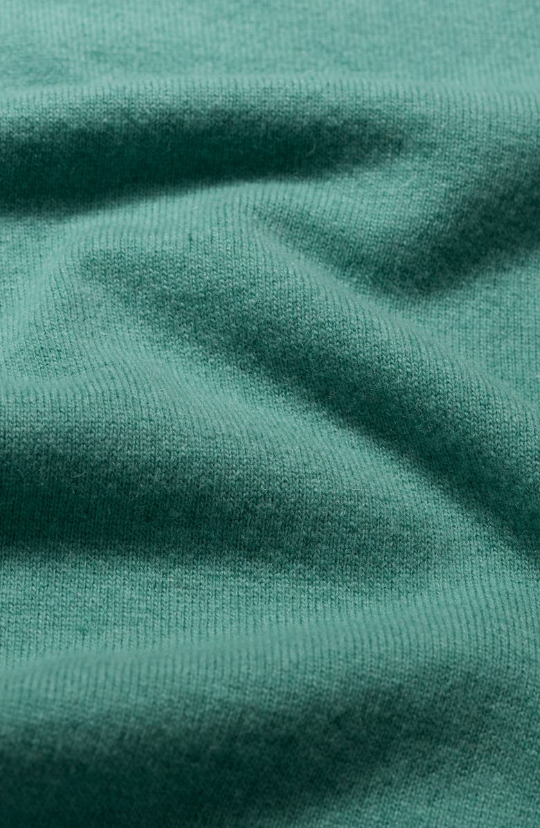 Seasalt Cornwall Greeb Rocks Merino Wool Blend Crewneck Sweater, Alternate, color, Knit Melange Sage Leaf