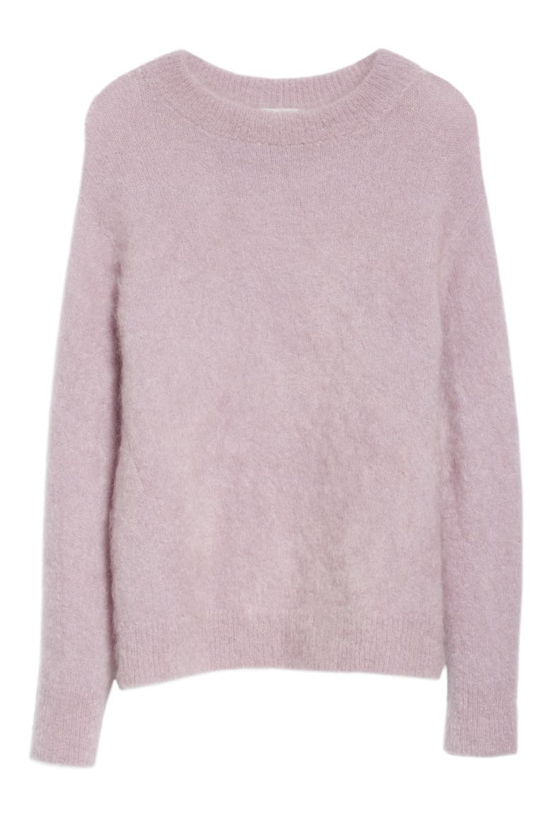 Mohair Blend Sweater, Alternate, color, LILY STONE