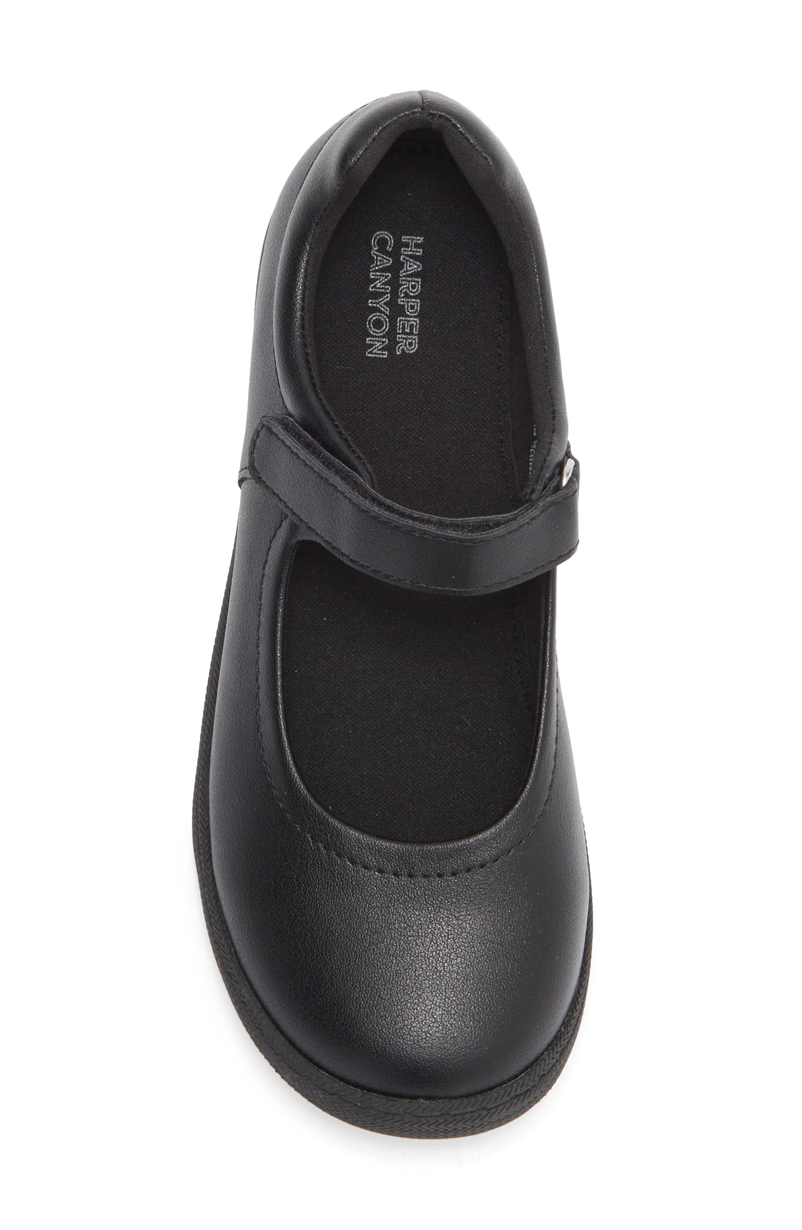 Harper Canyon School Mary Jane Flat, Alternate, color, Black