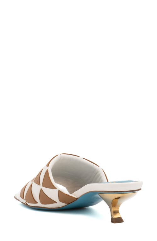 Valentina Rangoni Vicky Kitten Heel Slide Sandal