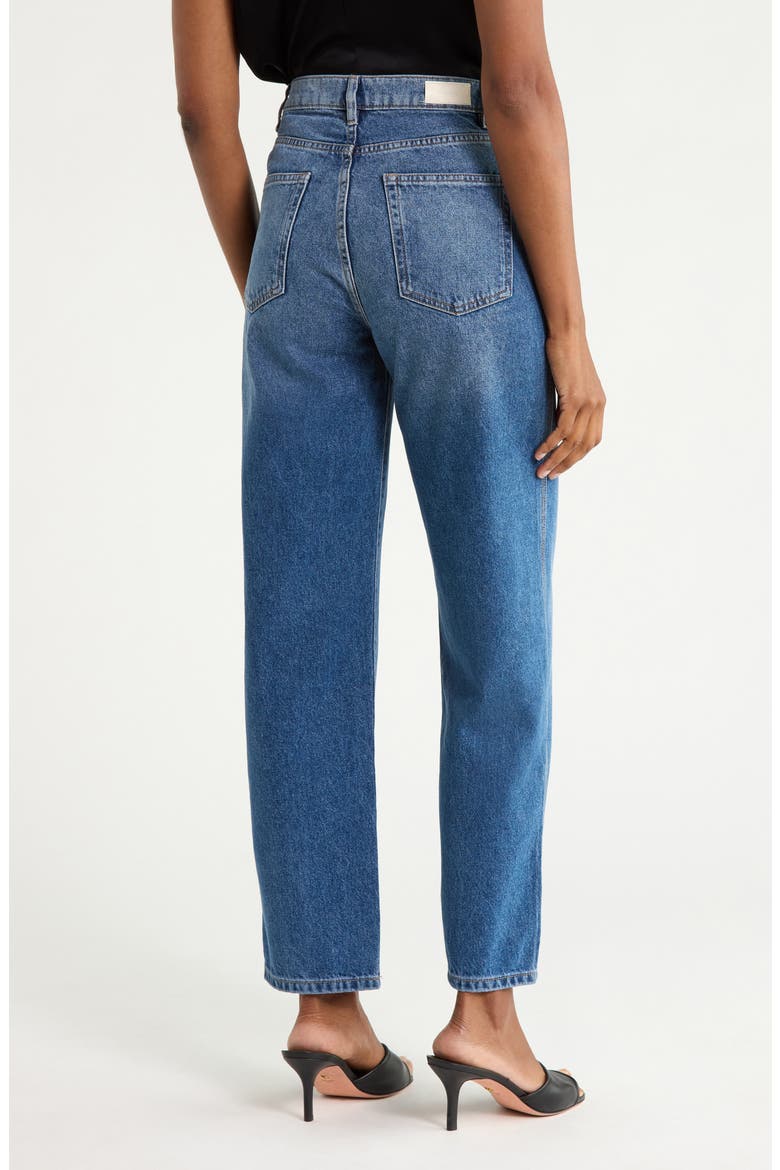 Kendell Barrel Leg Jeans, Alternate, color, OPAL BEACH