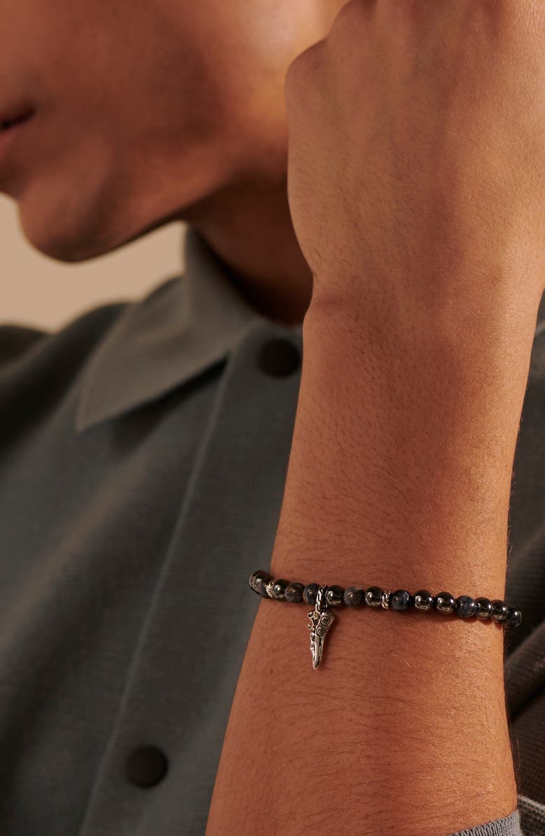 John Hardy Men's Classic Chain Keris Dagger Bead Bracelet, Alternate, color,