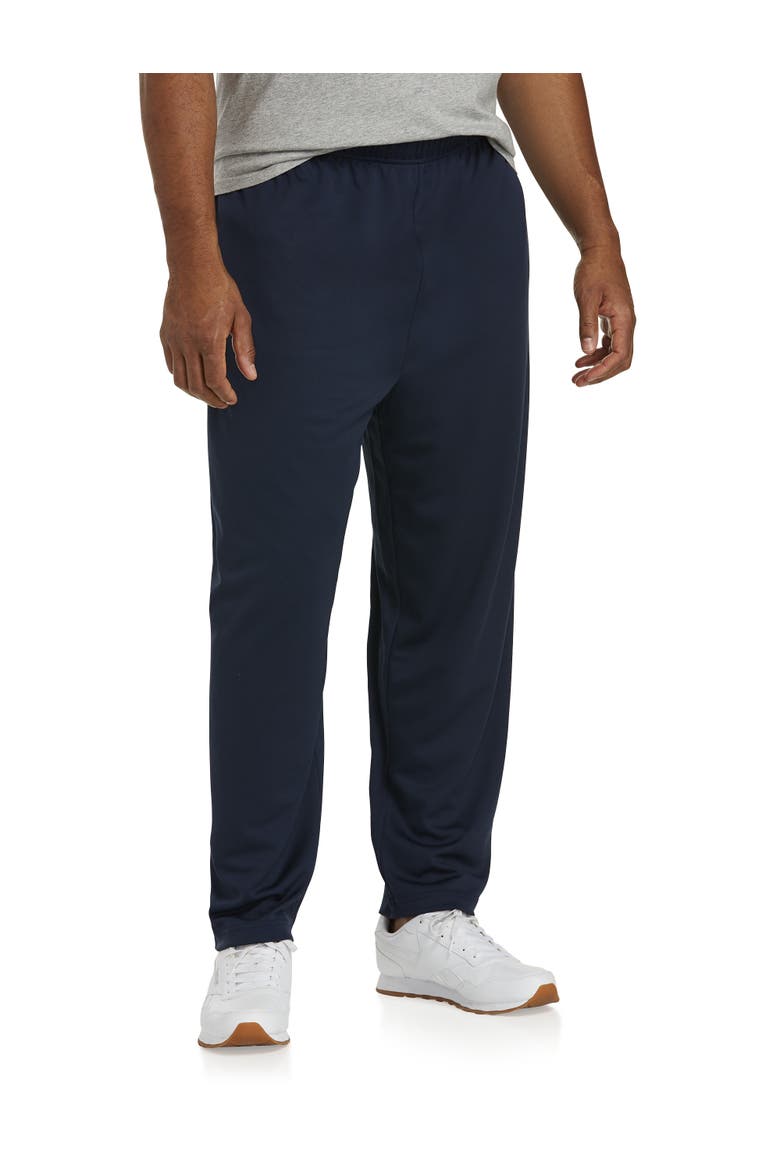 Performance Mesh Open-Hem Pants, Main, color, NAVY