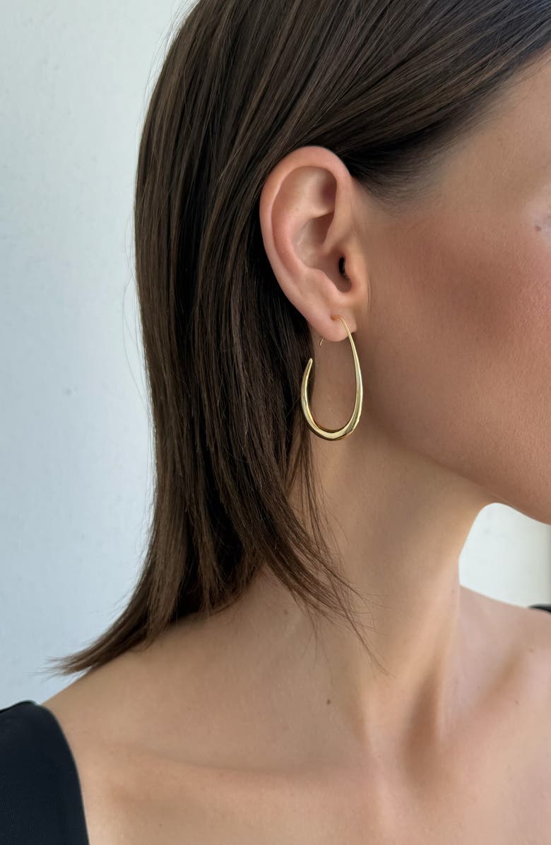 Adornia Wire Hoop Earrings, Alternate, color, 