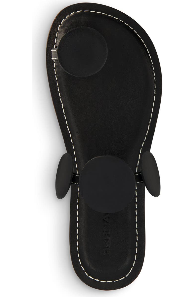 Bernardo Footwear New Moon Toe Loop Sandal, Alternate, color, Black