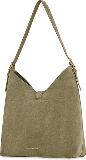 Mini Megan Leather Hobo Bag