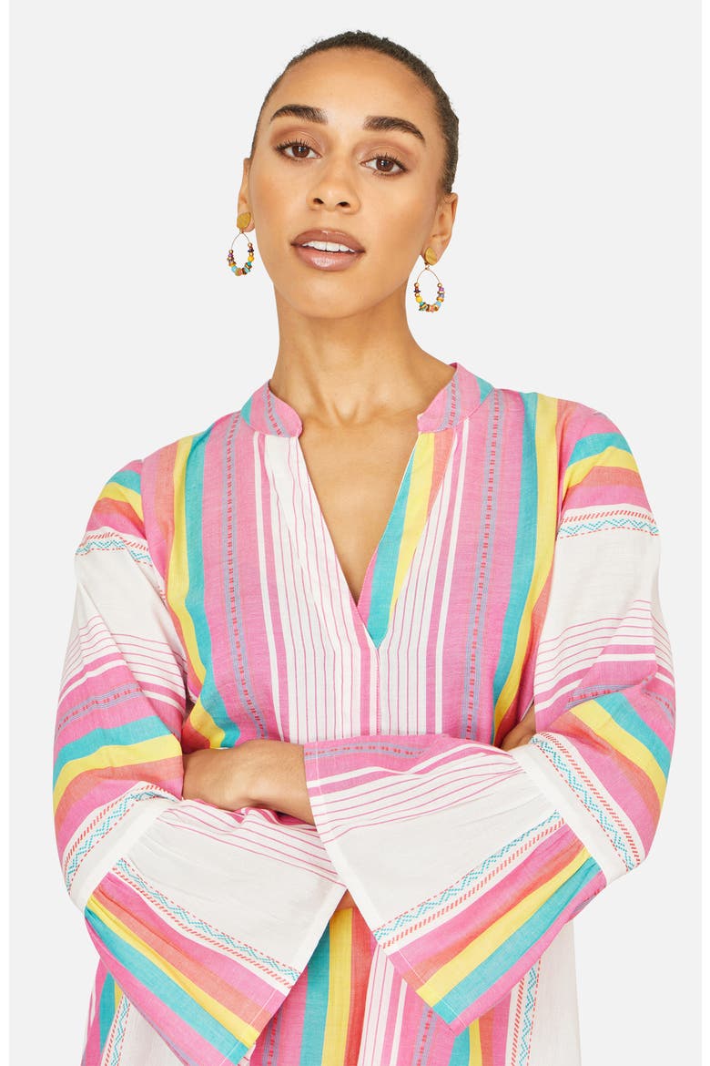 Cotton Tunic Dress, Alternate, color, Multi