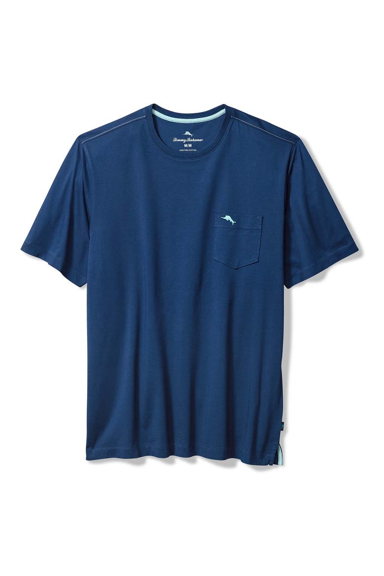 New Bali Sky Original Fit Pocket T-Shirt, Alternate, color, BERING BLUE