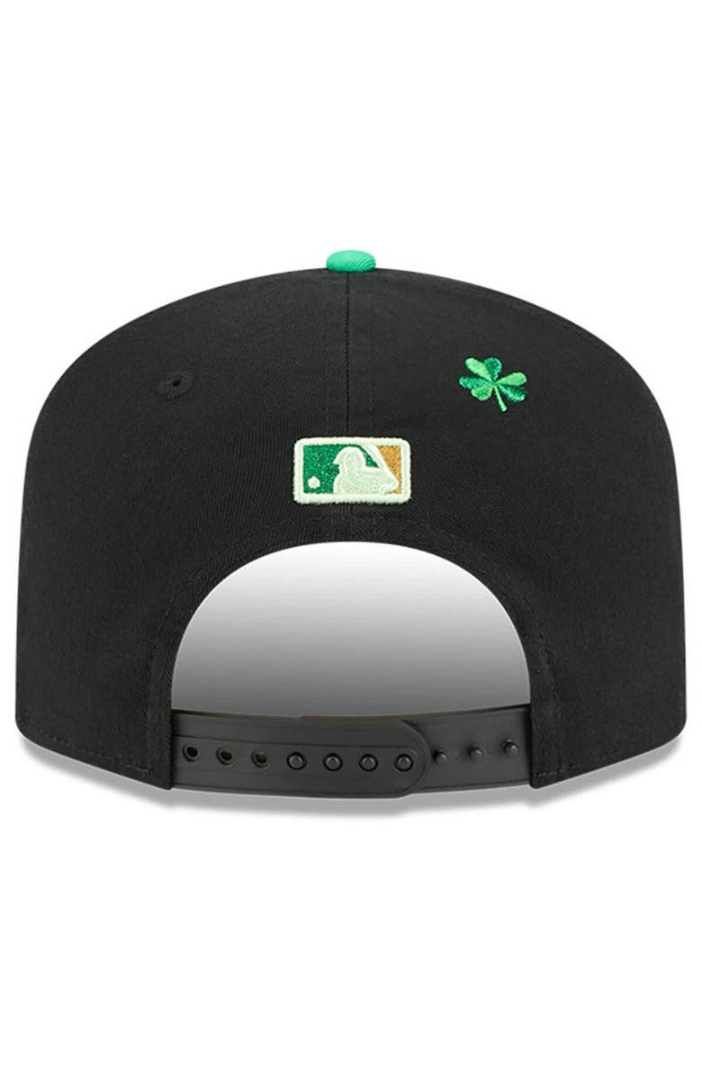 New Era Men's New Era Black New York Yankees 2026 St. Patrick's Day 19TWENTY Adjustable Hat, Alternate, color, Black