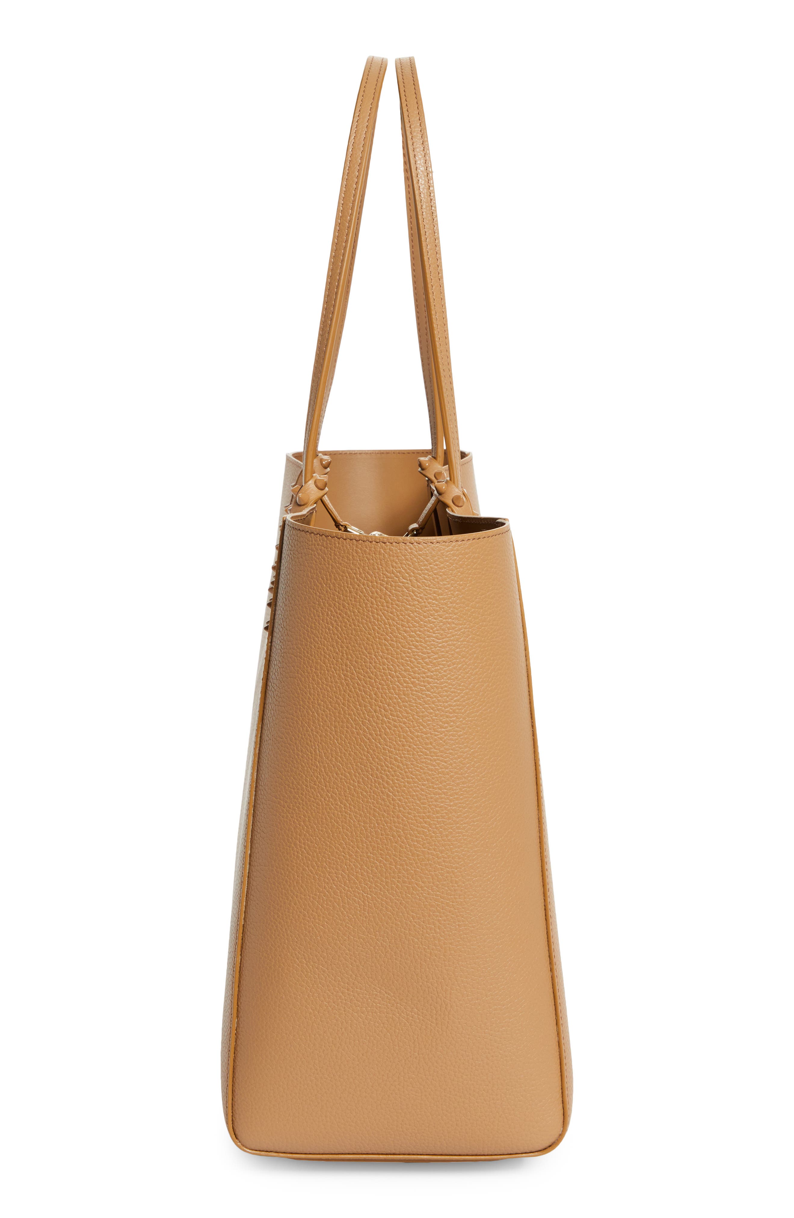 Large Cabata Soft Leather Tote Bag, Alternate, color, LIONNE