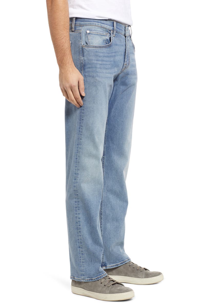 7 For All Mankind Austyn Squiggle Relaxed Straight Jeans, Alternate, color, 