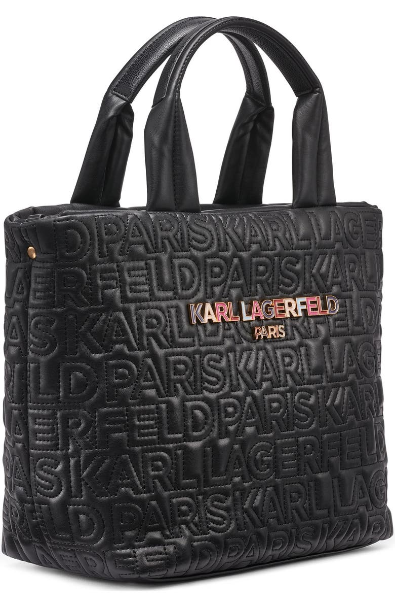 KARL LAGERFELD PARIS Voyage Med Tote, Alternate, color,
