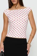 Princess Polly Cheirosa Boat Neck Top