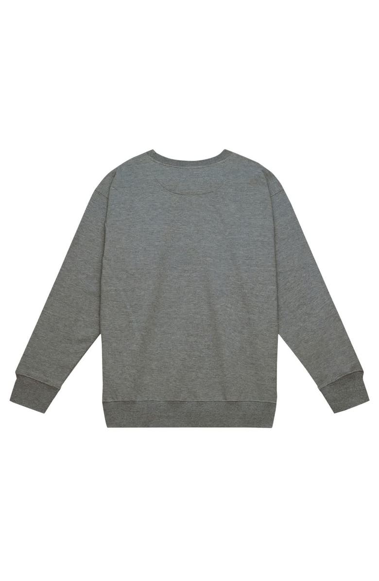 Mitchell & Ness Men's Mitchell & Ness Heather Gray San Francisco 49ers Basic Fleece Pullover Sweatshirt, Alternate, color, Heather Gray