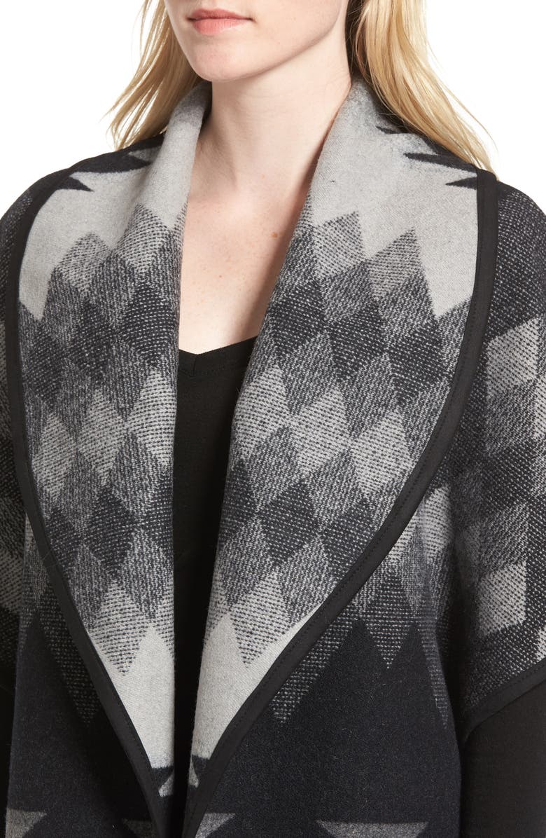 Pendleton Reversible Curve Cape, Alternate, color,