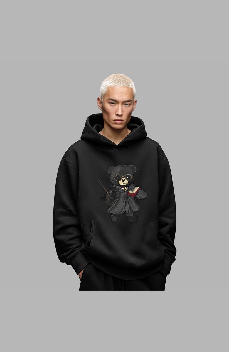 Blvck Harry Potter x Blvck 'Teddy' Hoodie, Alternate, color, Black