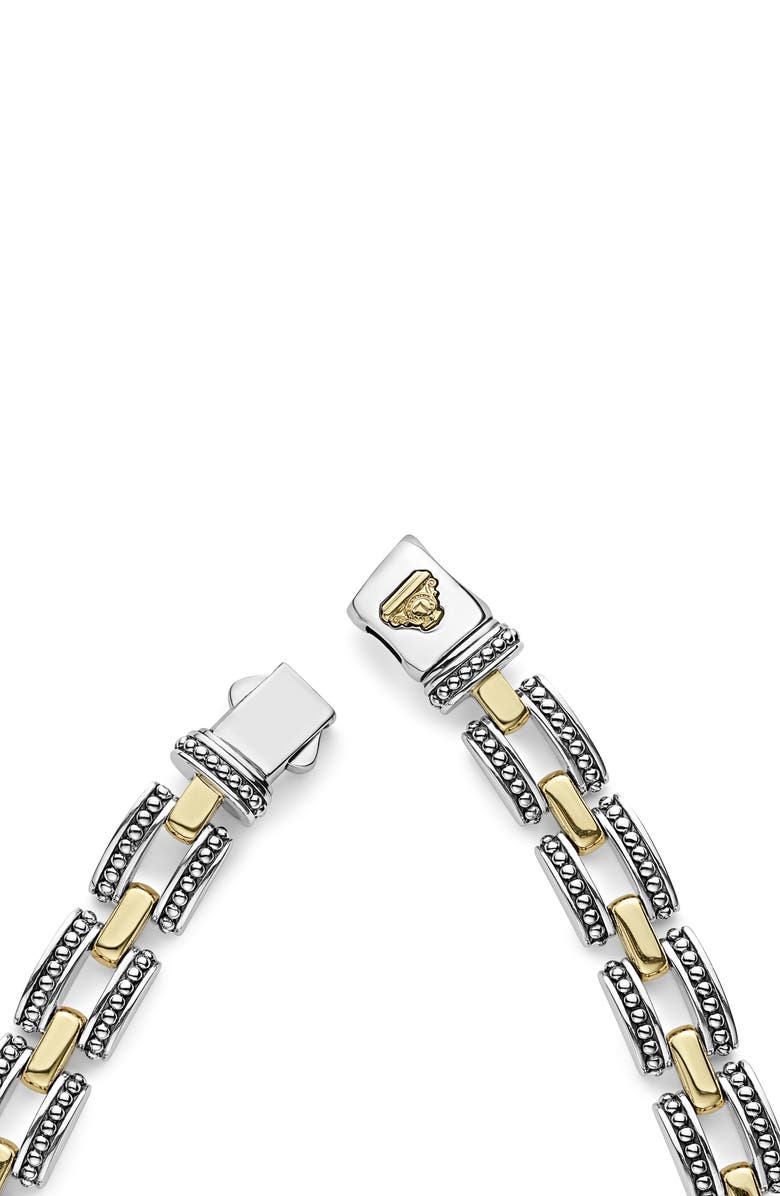 LAGOS High Bar Link Collar Necklace, Alternate, color,