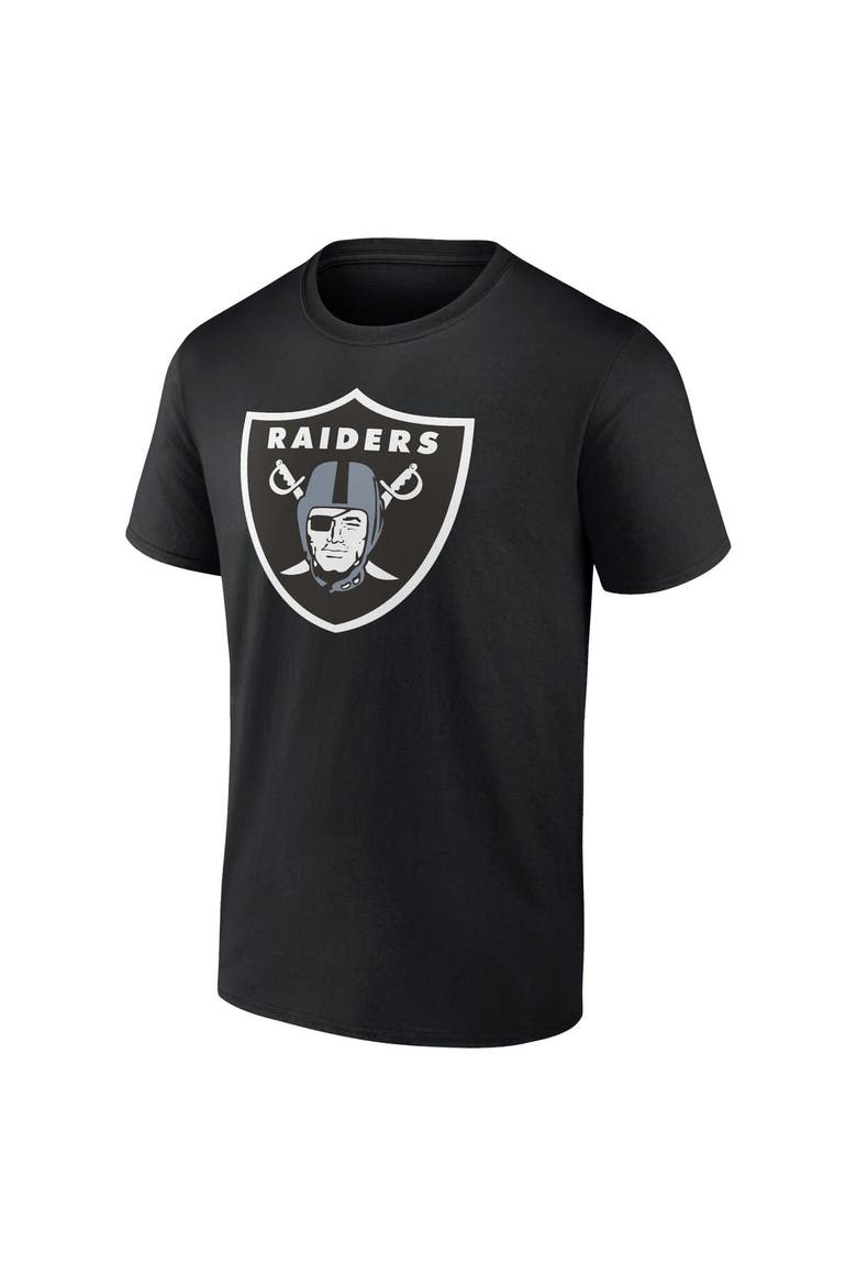 Men's Fanatics Branded Black Las Vegas Raiders Father's Day T-Shirt, Alternate, color, Black