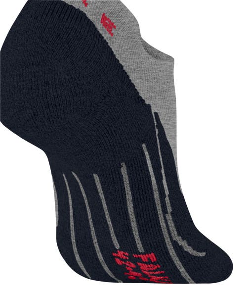 Falke Ru3 Comfort Invisible Running Socks In Gray