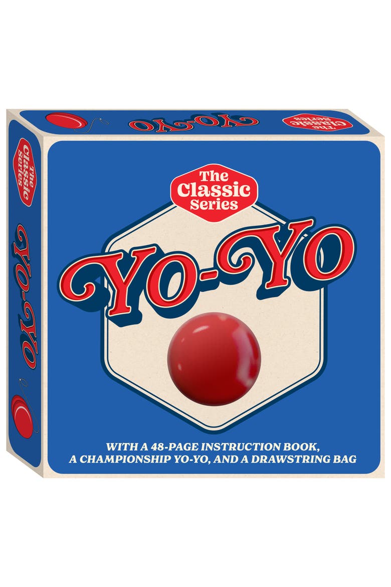 Retro Box Learn Yoyo Skills, Complete Kit, Instruction Book, All Ages, Main, color, Multicolored