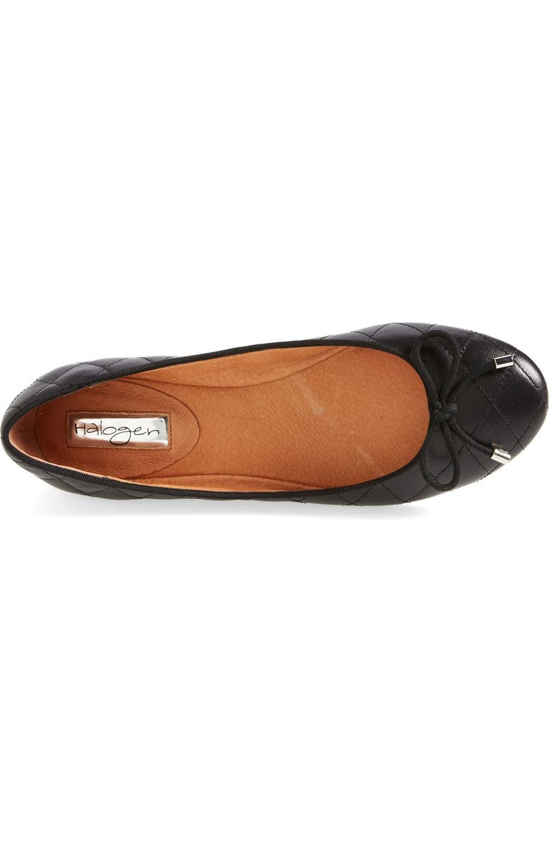Halogen<sup>®</sup> 'Gala' Round Toe Flat, Alternate, color,
