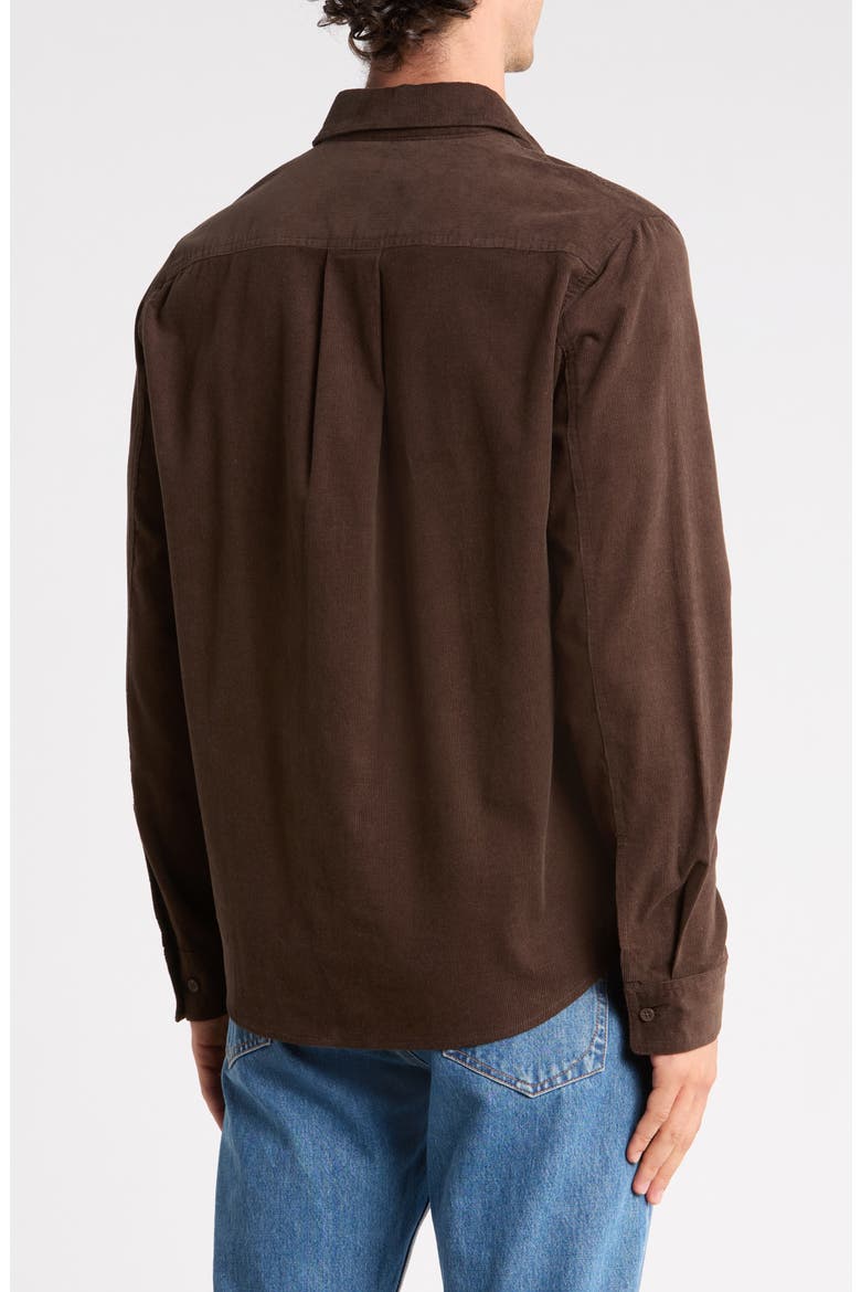 Long Sleeve Corduroy Shirt, Alternate, color, DELICIOSO