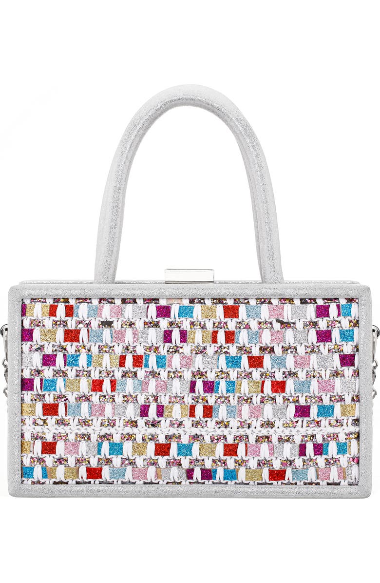 Nina Woven Frame Miniaudiere, Main, color,