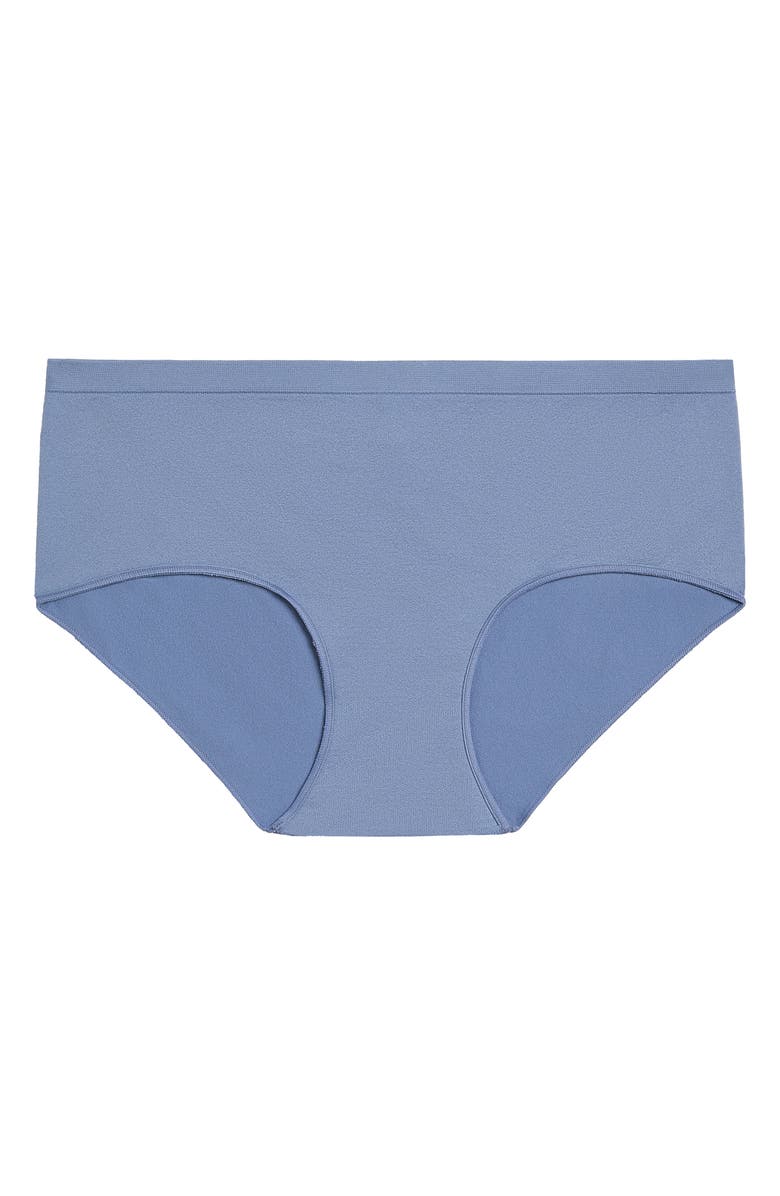 b.tempt'd by Wacoal Comfort Intended Daywear Hipster Panties, Alternate, color, Country Blue