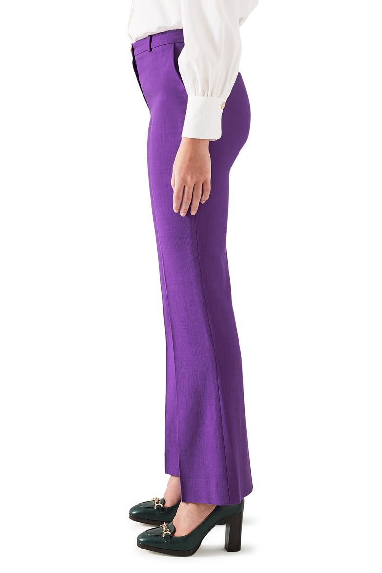 Kennedy Flare Pants, Alternate, color, PURPLE MAGIC