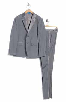 One-Button Satin Peak Lapel Tuxedo