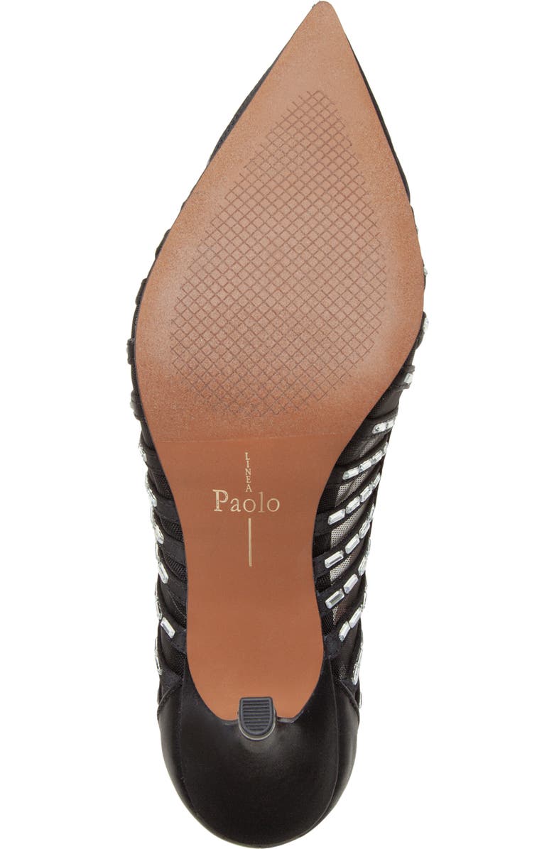 Linea Paolo Paola Pointed Toe Pump, Alternate, color, Black