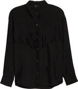 Rails Dallas Fringed Blouse