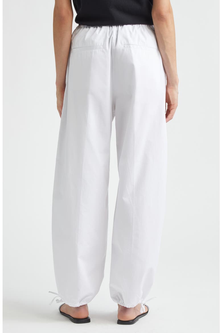 Organic Cotton Drawstring Trousers, Alternate, color, WHITE