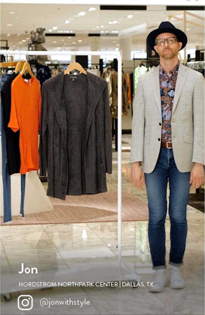 CozyChic<sup>™</sup> Long Hooded Cardigan, sales video thumbnail