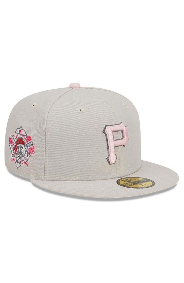New Era Men's New Era Khaki Pittsburgh Pirates 2023 Mother's Day On-Field 59FIFTY Fitted Hat, Main, color,