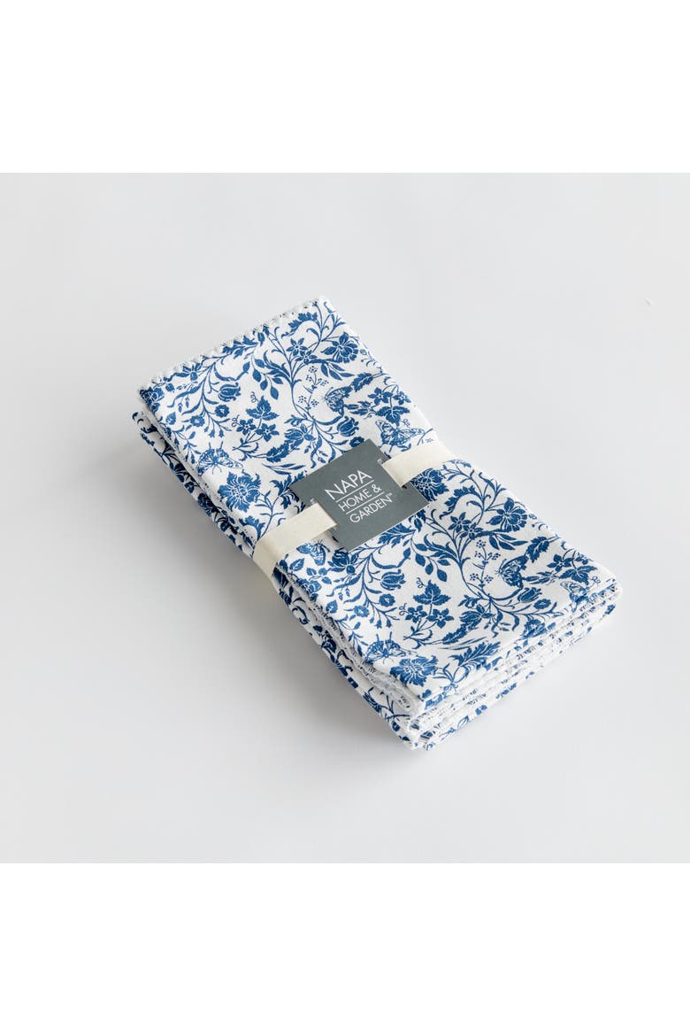 Bella Napkins Set of 4, Alternate, color, Blue