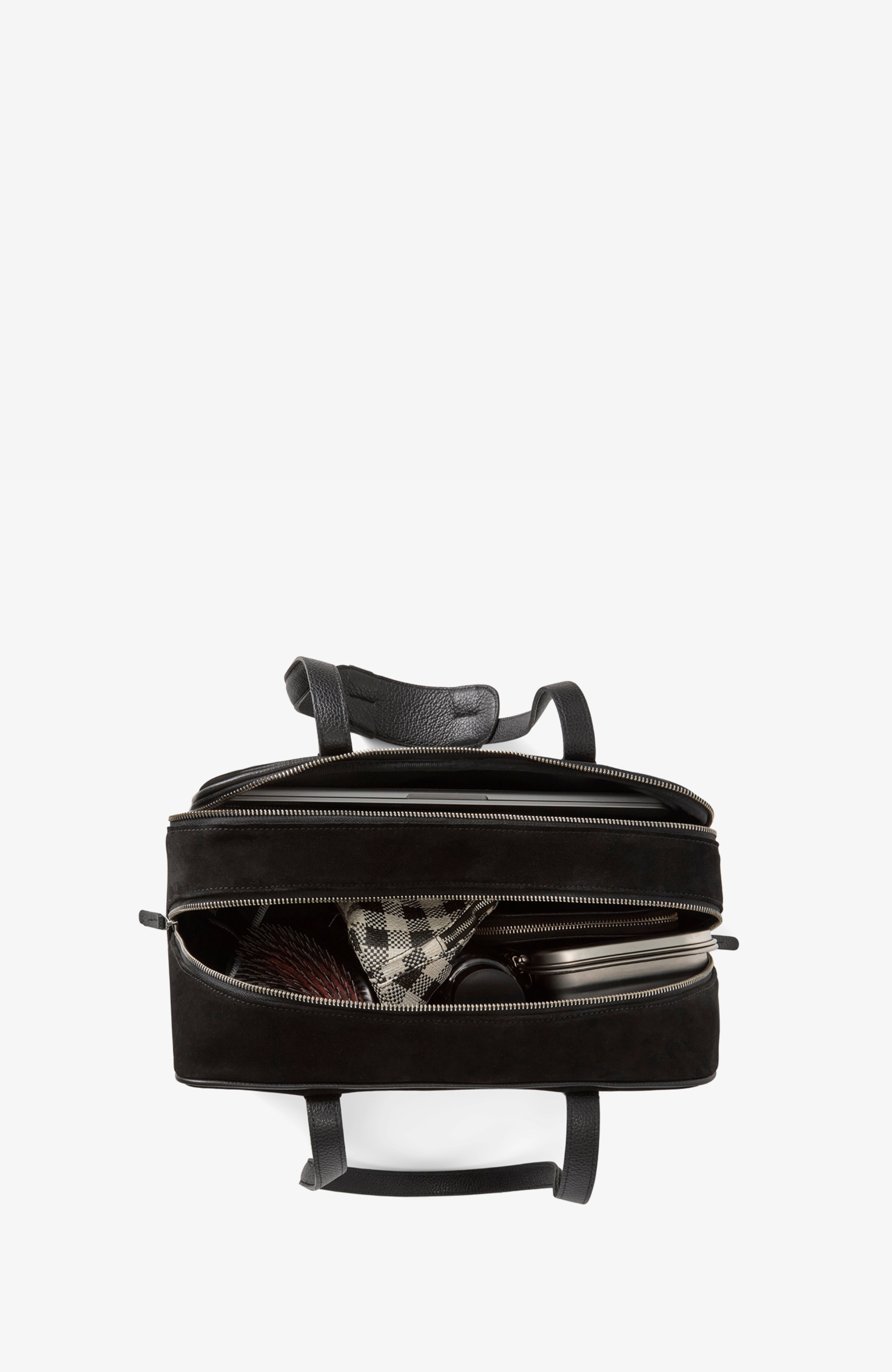 BY BANOO 12 Hour Duffel Bag, Alternate, color, Black/Silver